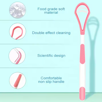 nettoyeur de la langue ( 2 PIECES )