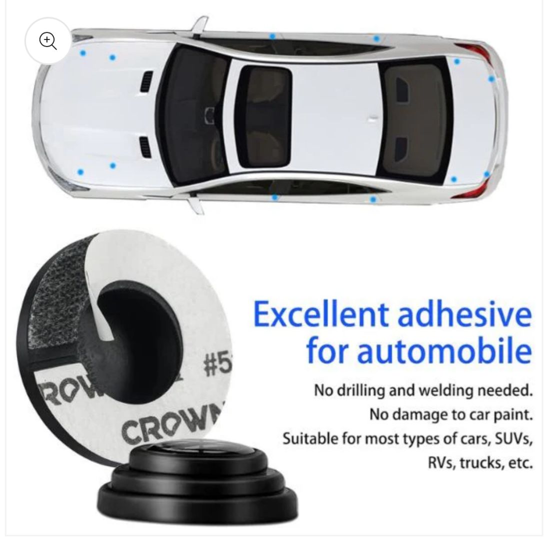 caoutchouc + 4 Coussinet anti bruit pour véhicule