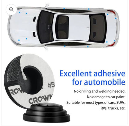 caoutchouc + 4 Coussinet anti bruit pour véhicule