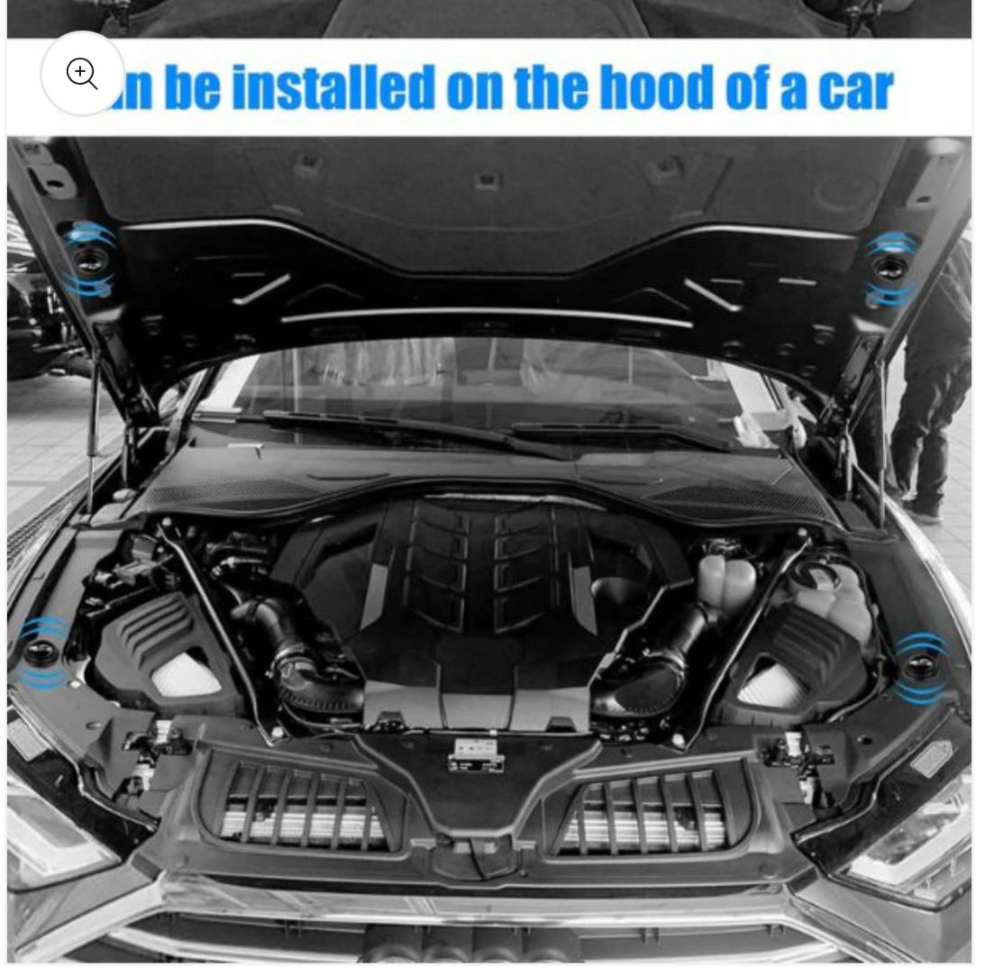 caoutchouc + 4 Coussinet anti bruit pour véhicule